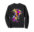 Soccer Paint Splash Womens Soccer Sweatshirt - Custom Art Print Men Women - T-Shirt, Sweatshirt, Hoodie