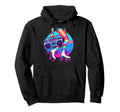 Rollerskates Funny 80S Roller Disco Hoodie - Unique Graphic for Adults - T-Shirt, Sweatshirt, Hoodie
