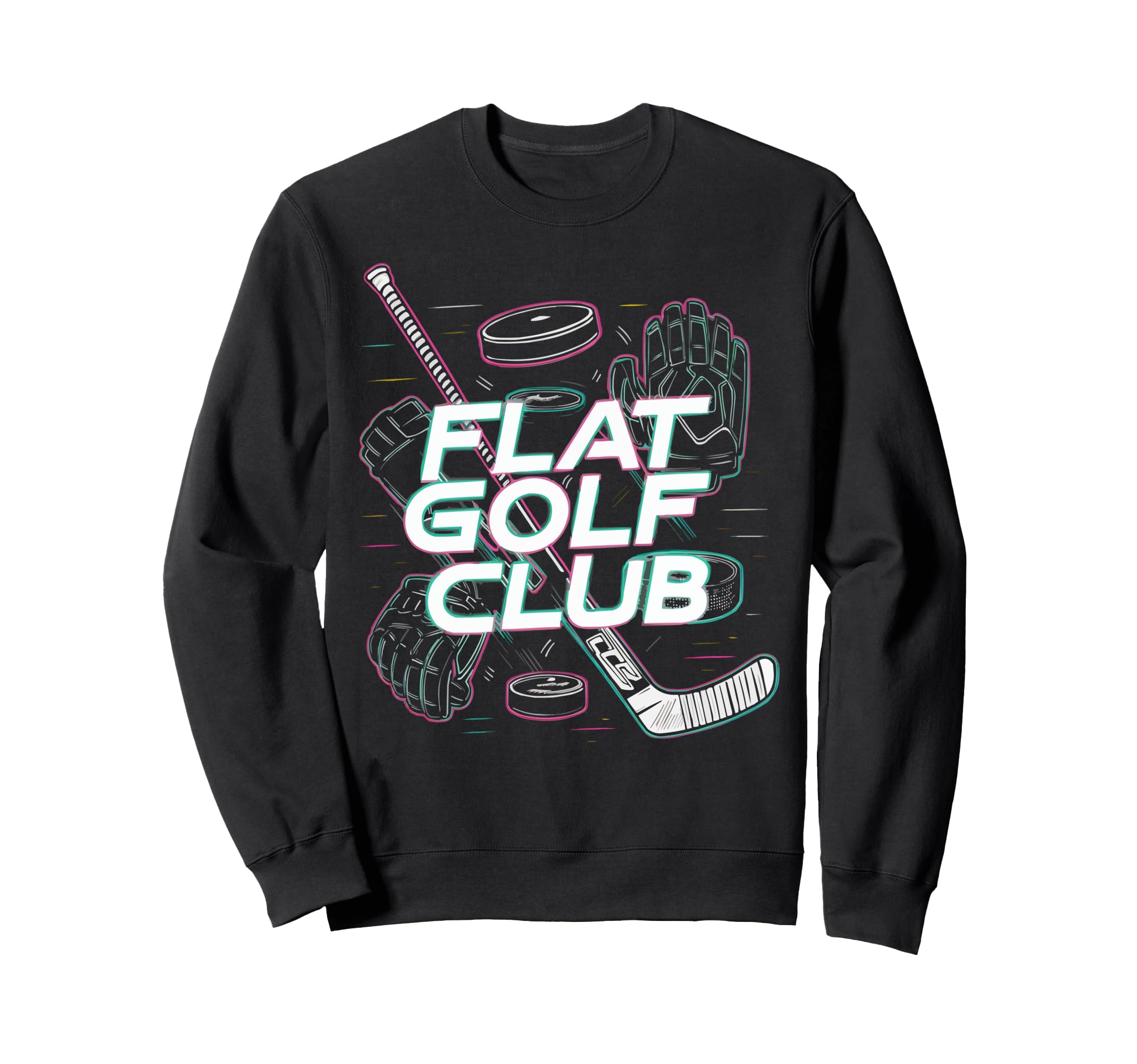 Funny Ice Hockey Player Winter Sweatshirt - Custom Art Print for Adults - T-Shirt, Sweatshirt, Hoodie