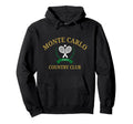 Monte Carlo Country Club Tennis Hoodie - Casual Everyday Wear Men Women - T-Shirt, Sweatshirt, Hoodie
