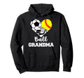 Ball Grandma Heart Funny Soccer Hoodie - Streetwear Style Men Women - T-Shirt, Sweatshirt, Hoodie