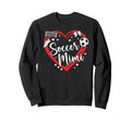 Soccer Mimi Grandma Heart Mimi Sweatshirt - Aesthetic Graphic for Adults - T-Shirt, Sweatshirt, Hoodie