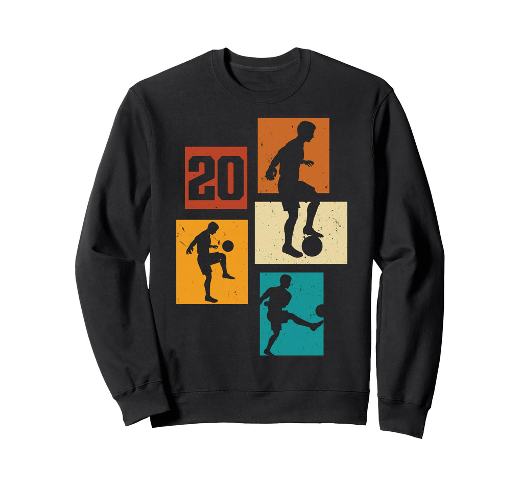 20Th Birthday Soccer Player Sweatshirt - Streetwear Style for Adults - T-Shirt, Sweatshirt, Hoodie
