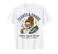 Cleats Chaos Skeleton Soccer Mom Funny T-Shirt - Trendy Graphic Unisex - T-Shirt, Sweatshirt, Hoodie