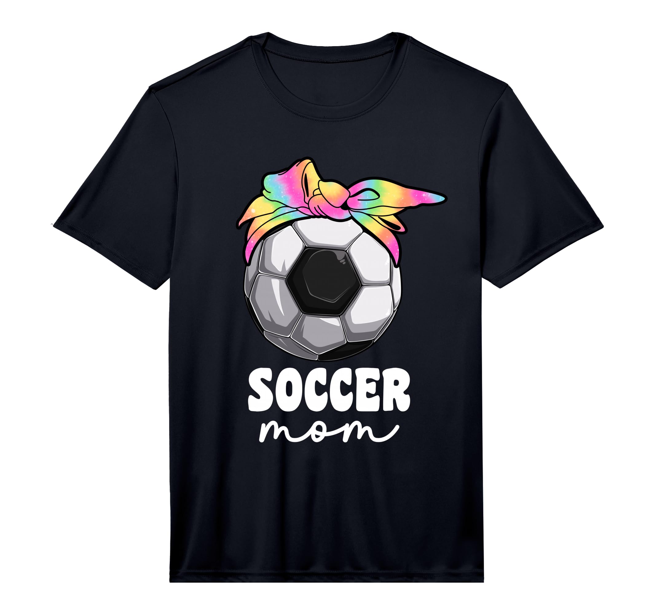 Proud Soccer Mom Mama Tie Dye T-Shirt - Aesthetic Graphic for Adults - T-Shirt, Sweatshirt, Hoodie