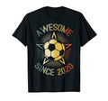Awesome Since 2020 Soccer Birthday T-Shirt - Custom Art Print for Adults - T-Shirt, Sweatshirt, Hoodie