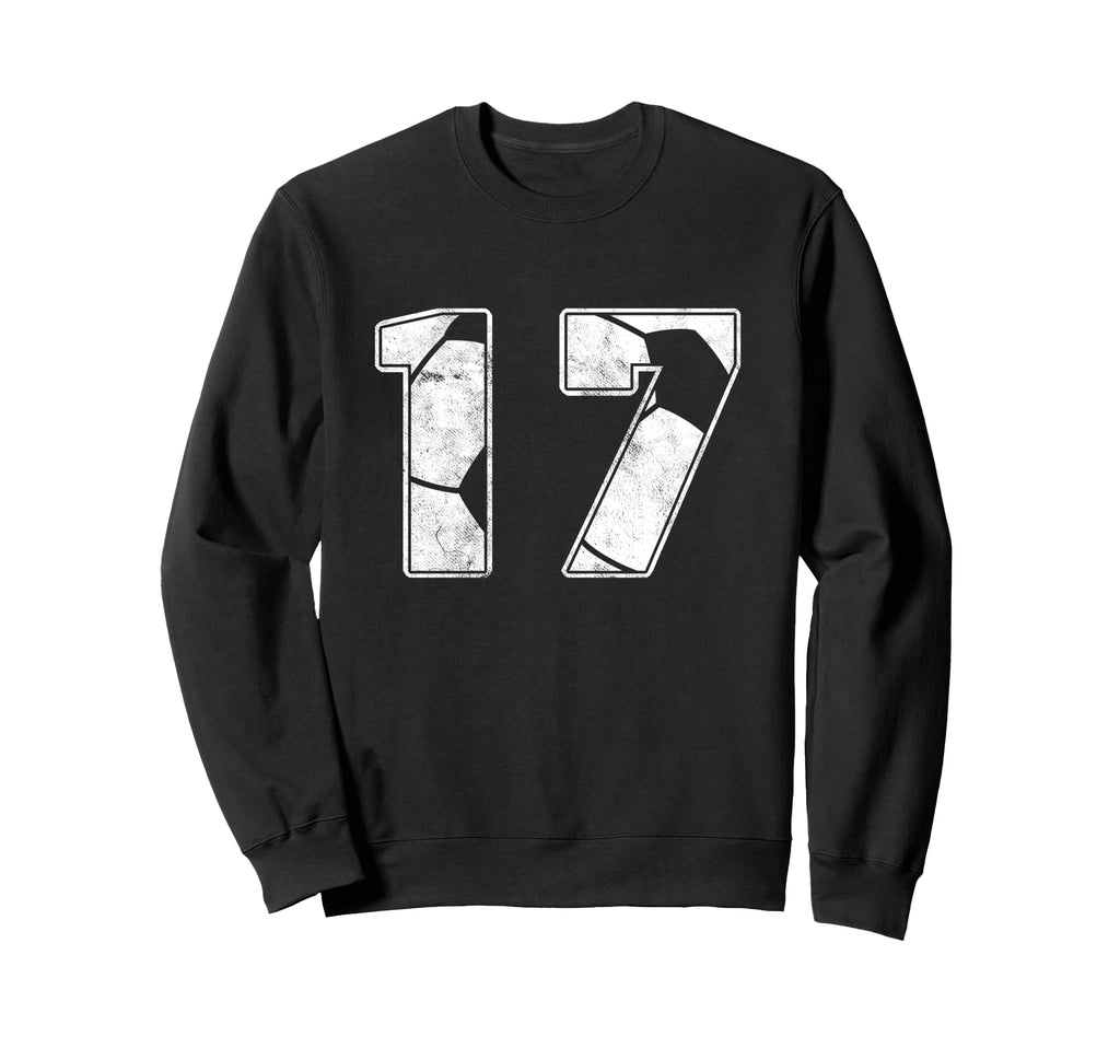 Soccer Player 17Th Birthday Football Sweatshirt - Custom Art Print Unisex - T-Shirt, Sweatshirt, Hoodie