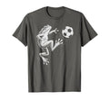 Funny Soccer Frog Score Mom Goalie T-Shirt - Aesthetic Graphic Men Women - T-Shirt, Sweatshirt, Hoodie