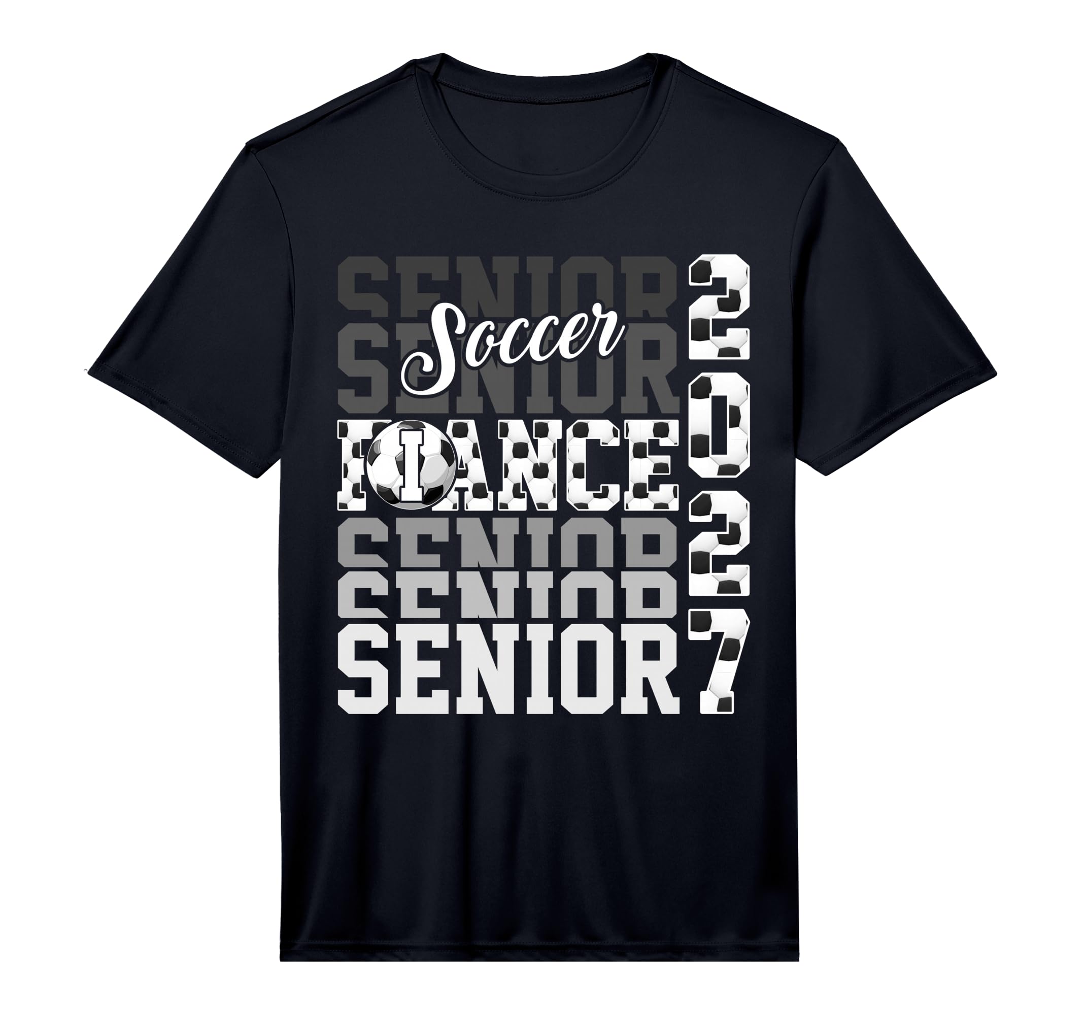 Senior 2027 Soccer Fiance Proud Family T-Shirt - Fun Novelty Design Unisex - T-Shirt, Sweatshirt, Hoodie
