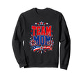 Team Mom Patriotic Mom Sports Sweatshirt - Fun Novelty Design for Adults - T-Shirt, Sweatshirt, Hoodie