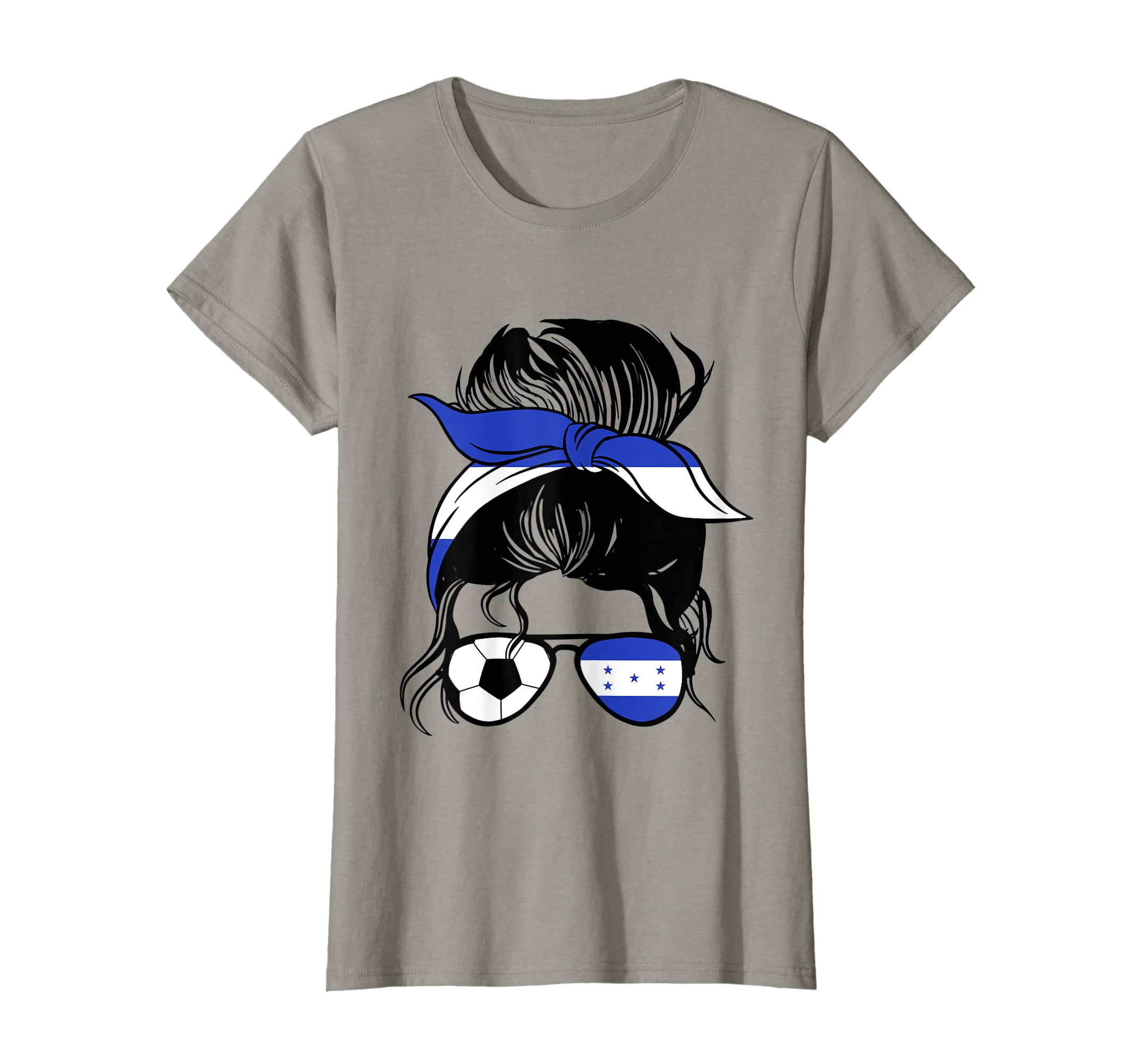 Honduras Mothers Day Soccer Mom T-Shirt - Aesthetic Graphic Men Women - T-Shirt, Sweatshirt, Hoodie