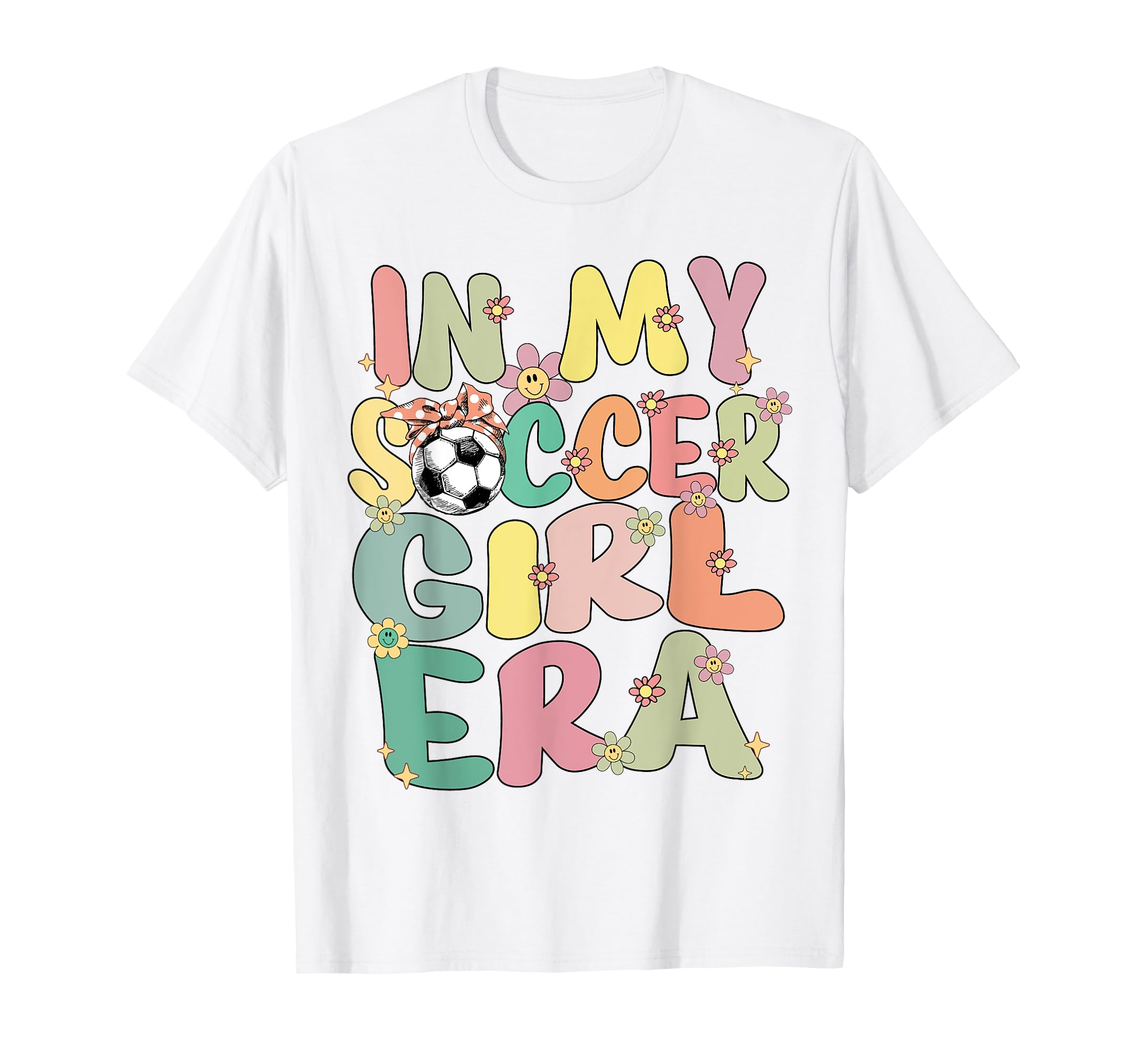 My Soccer Era Groovy Soccer Soccer T-Shirt - Unique Graphic for Adults - T-Shirt, Sweatshirt, Hoodie