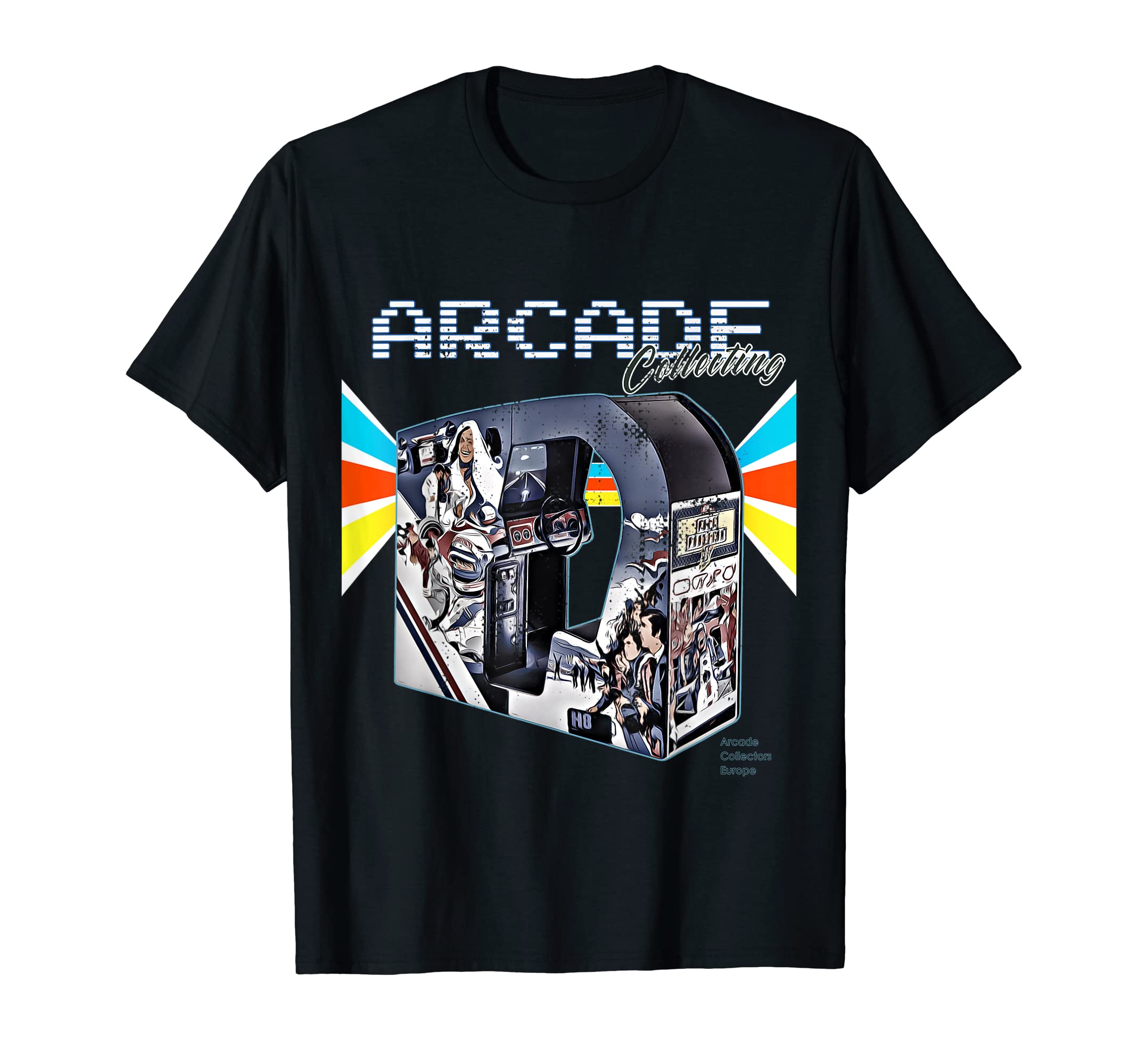 Arcade Cabinet Machine 1970 1980 1990 T-Shirt - Unique Graphic Men Women - T-Shirt, Sweatshirt, Hoodie