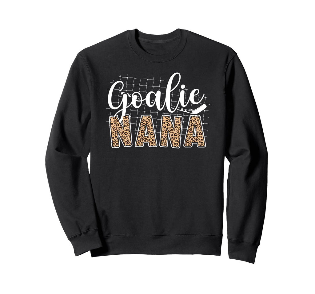 Ice Hockey Goalie Nana Hockey Keeper Sweatshirt - Unique Graphic Men Women - T-Shirt, Sweatshirt, Hoodie