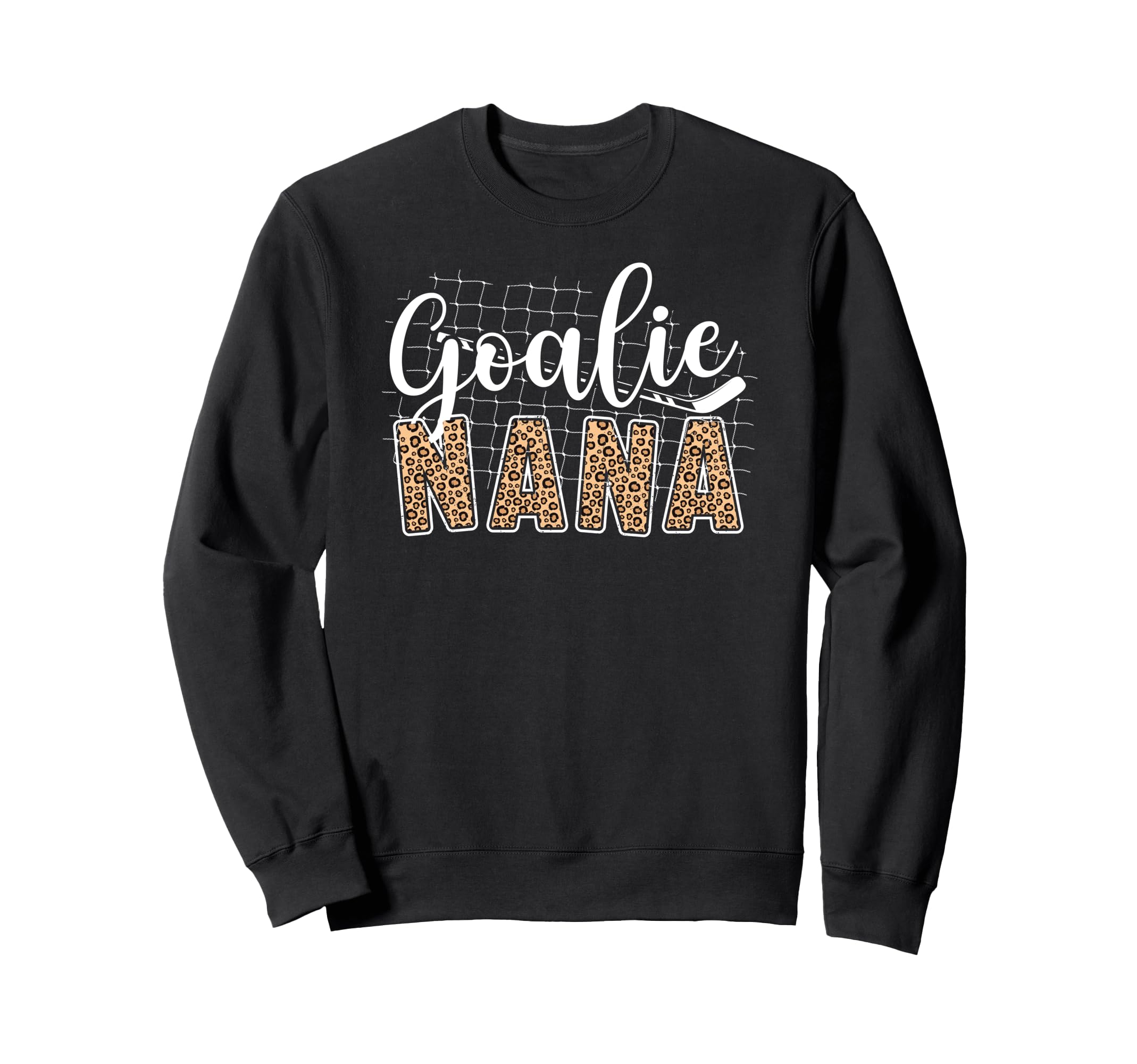 Ice Hockey Goalie Nana Hockey Keeper Sweatshirt - Unique Graphic Men Women - T-Shirt, Sweatshirt, Hoodie