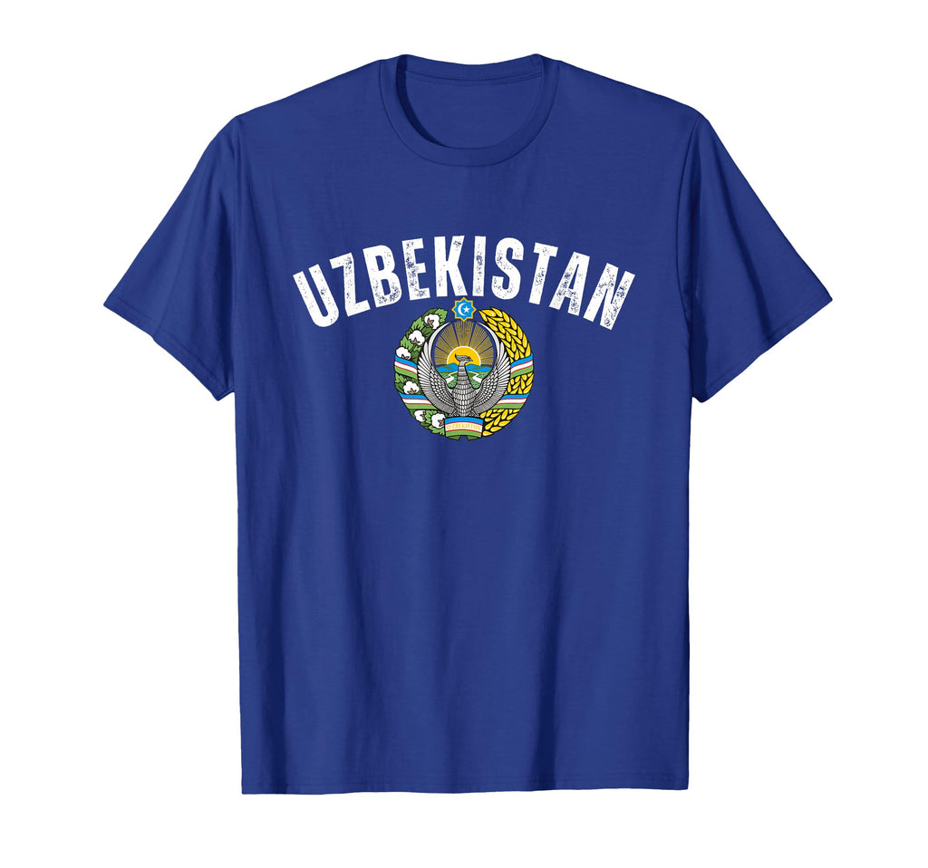 Uzbekistan Pride Emblem Soccer Fan T-Shirt - Aesthetic Graphic Men Women - T-Shirt, Sweatshirt, Hoodie