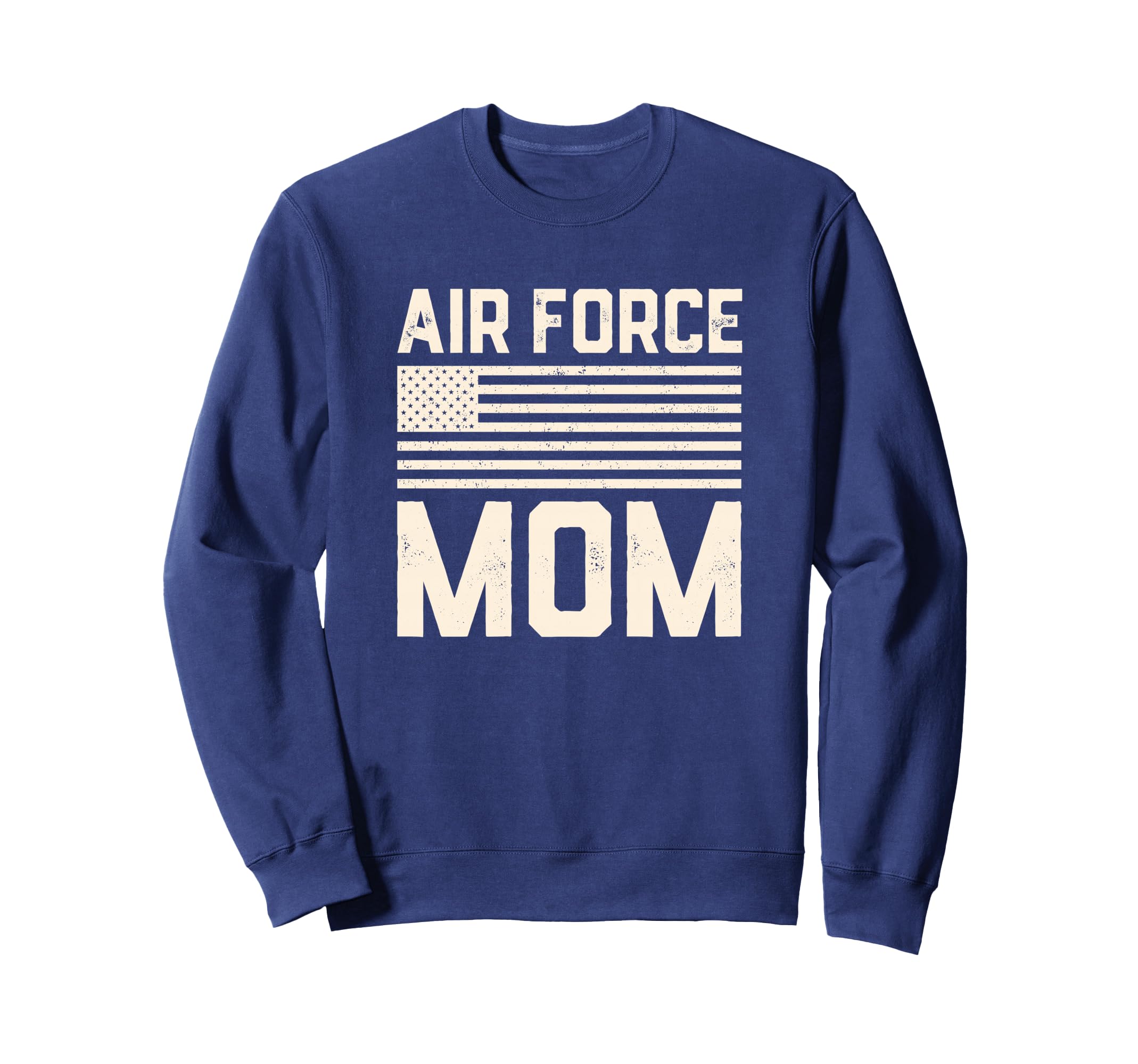 Air Force Mom American Flag Sweatshirt - Streetwear Style Men Women - T-Shirt, Sweatshirt, Hoodie