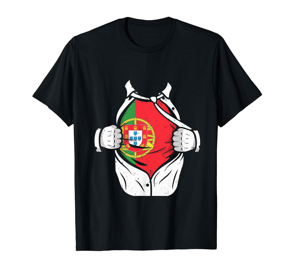 Superhero Flag Portugal Love Sports T-Shirt - Graphic Print for Adults - T-Shirt, Sweatshirt, Hoodie