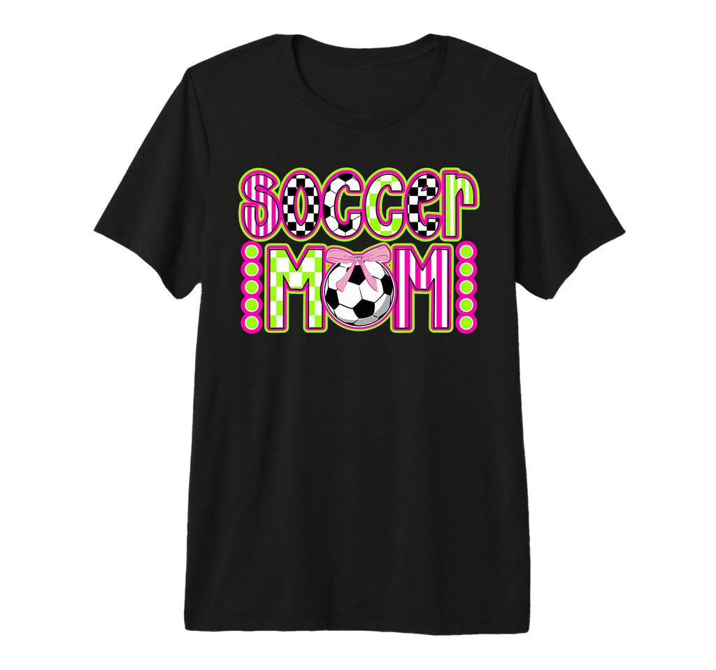 Soccer Mom Soccer Player Mama Coquette T-Shirt - Unique Graphic Unisex - T-Shirt, Sweatshirt, Hoodie