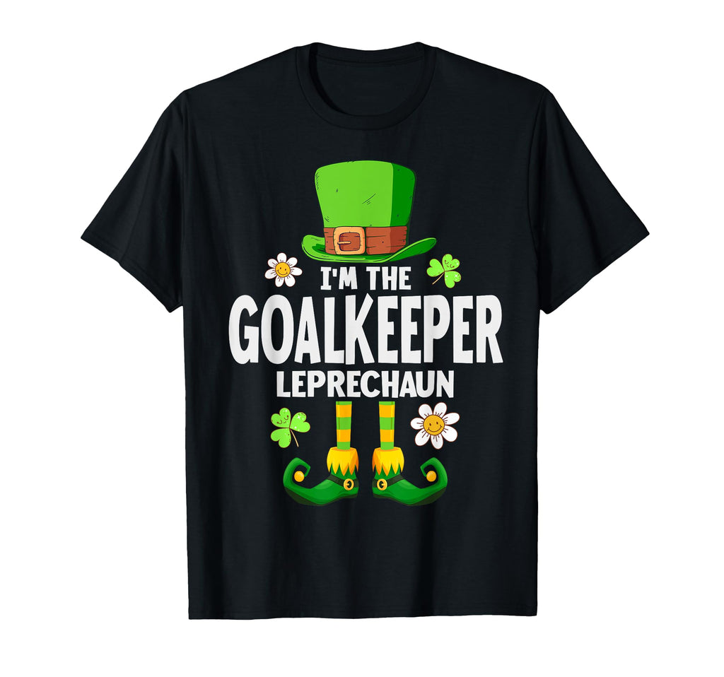 Im Goalkeeper Leprechaun Matching T-Shirt - Unique Graphic for Adults - T-Shirt, Sweatshirt, Hoodie