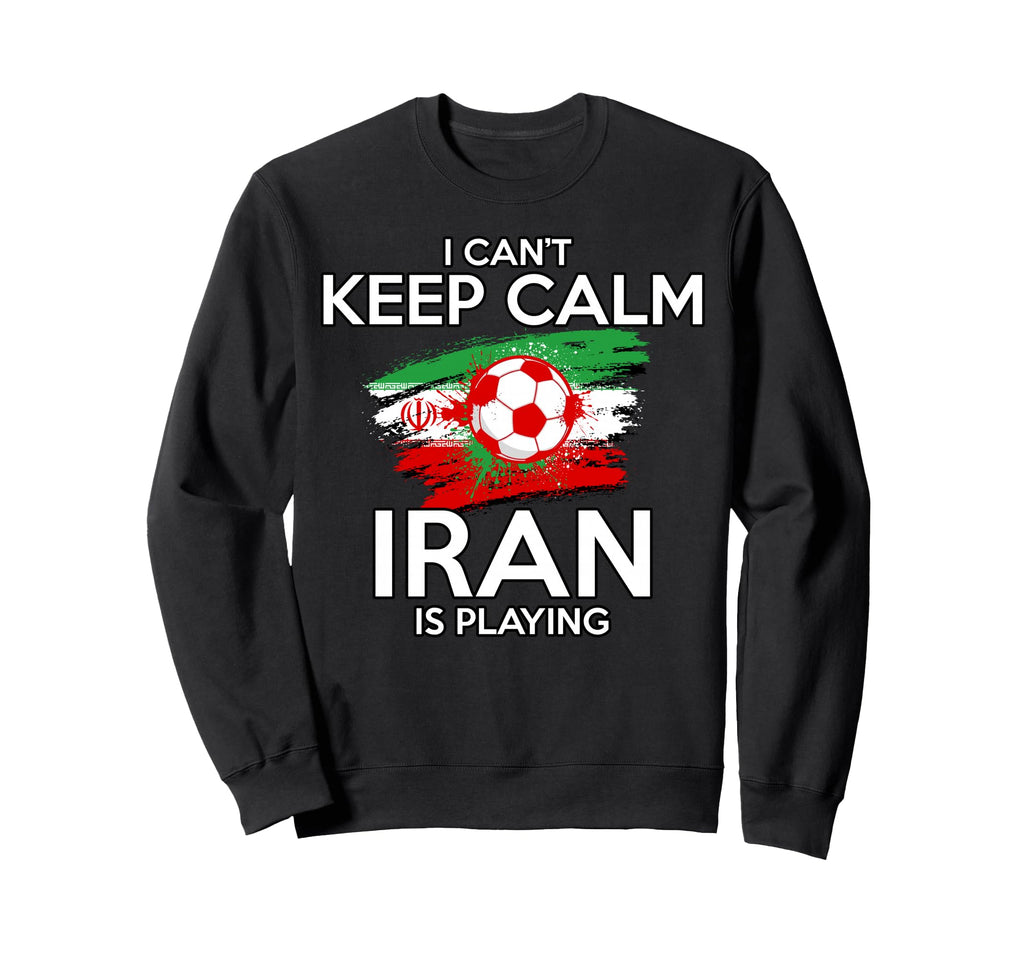 Iran Football Fan Soccer Game Sweatshirt - Custom Art Print for Adults - T-Shirt, Sweatshirt, Hoodie