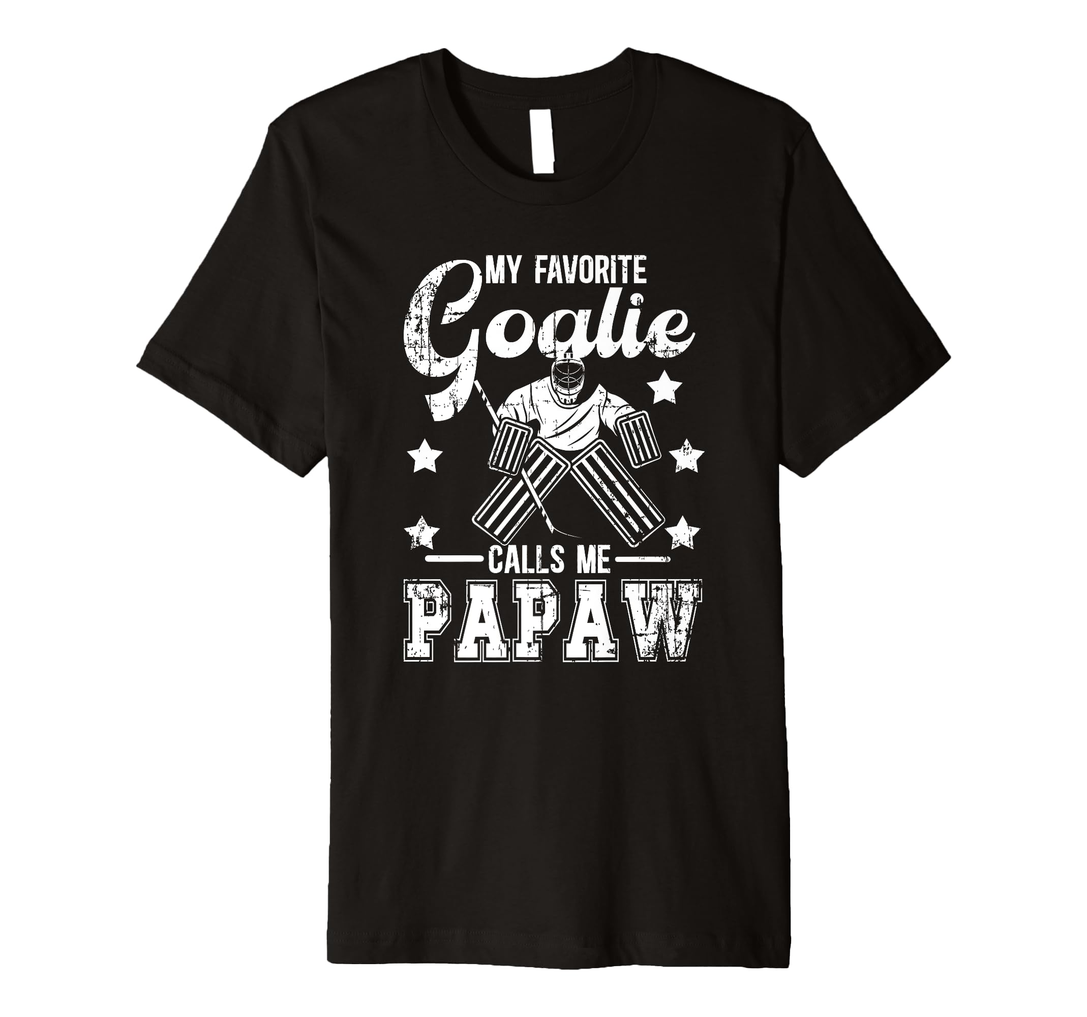 Mens My Favorite Ice Hockey Goalie T-Shirt - Streetwear Style for Adults - T-Shirt, Sweatshirt, Hoodie