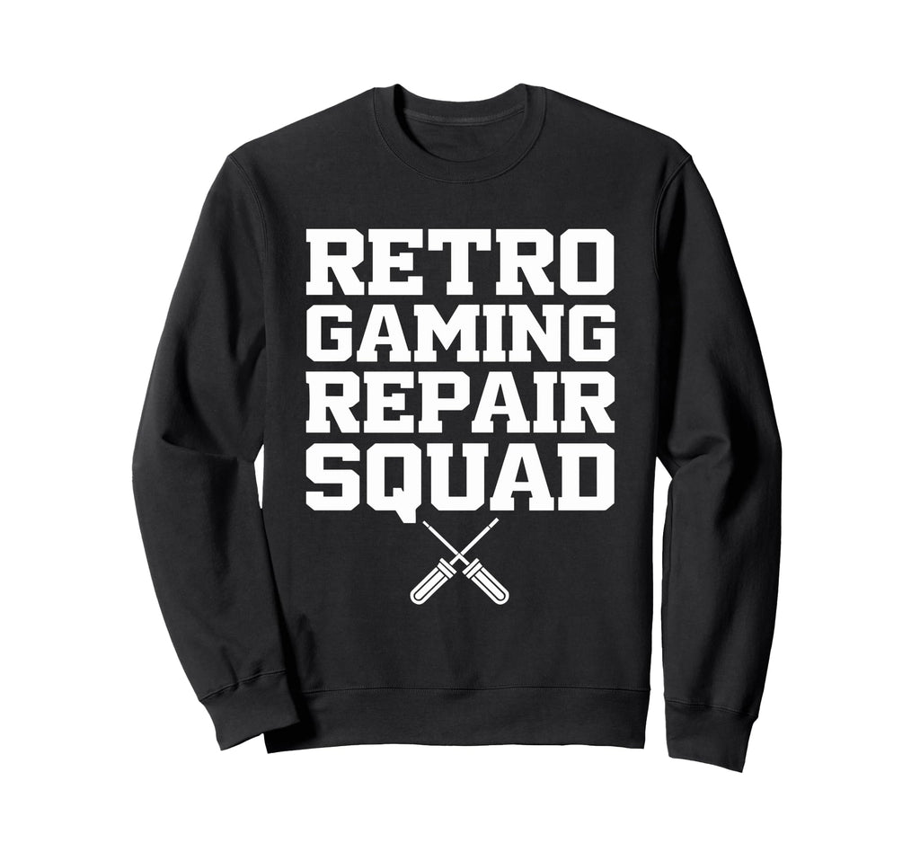 Gaming Repair Console Restoration Sweatshirt - Aesthetic Graphic Unisex - T-Shirt, Sweatshirt, Hoodie