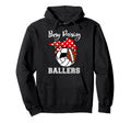 Busy Raising Ballers Funny Soccer Hoodie - Casual Everyday Wear Men Women - T-Shirt, Sweatshirt, Hoodie