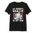 Proud Hockey Keeper Mom Ice Hockey T-Shirt - Unique Graphic Men Women - T-Shirt, Sweatshirt, Hoodie