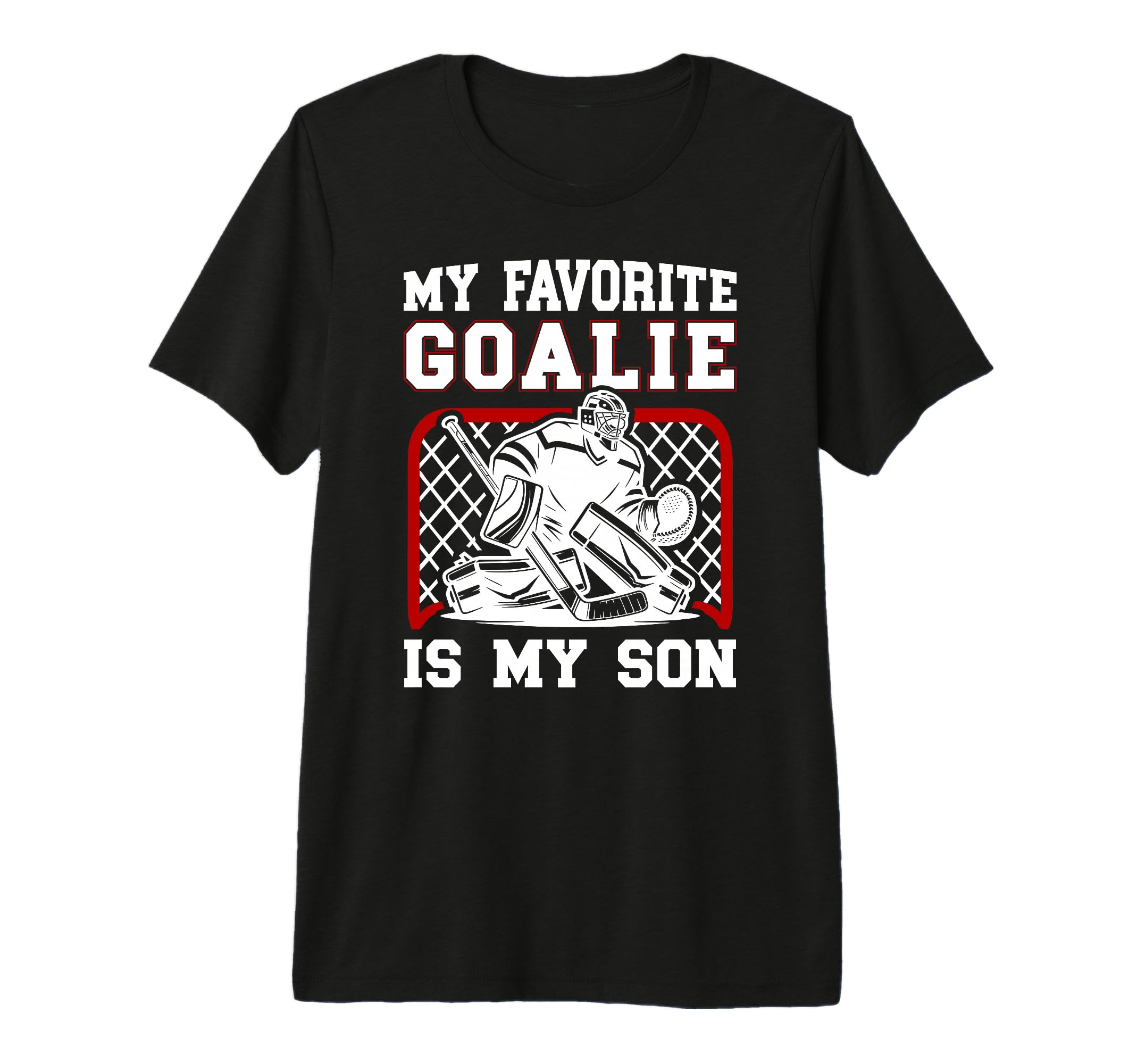 Proud Hockey Keeper Mom Ice Hockey T-Shirt - Unique Graphic Men Women - T-Shirt, Sweatshirt, Hoodie
