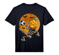 Soccer Skeleton Halloween Soccer T-Shirt - Streetwear Style Unisex - T-Shirt, Sweatshirt, Hoodie