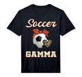 Mens Soccer Gamma Bandana Leopard Heart T-Shirt - Graphic Print Men Women - T-Shirt, Sweatshirt, Hoodie