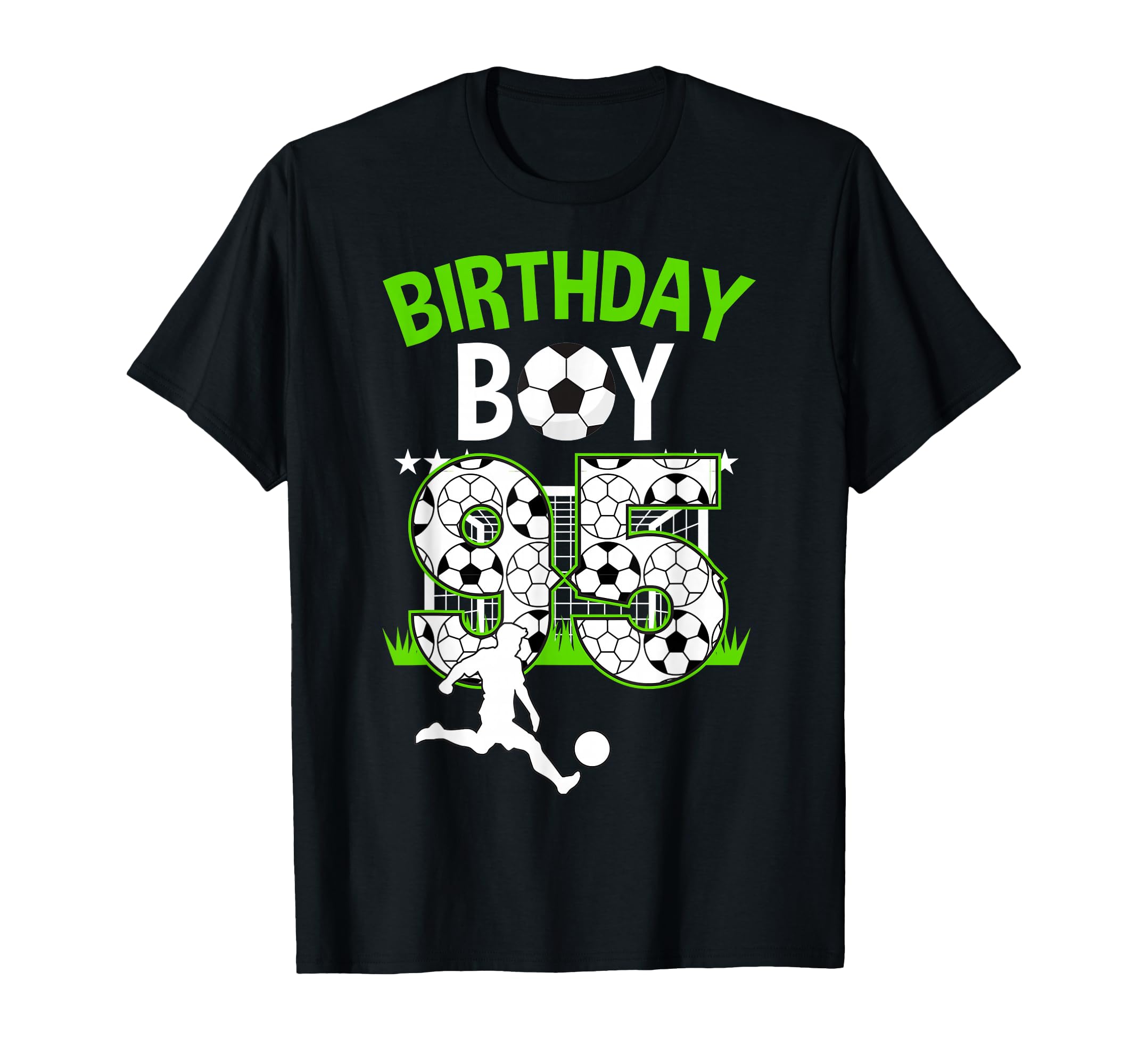 Birthday Soccer 95 Year Old Who Loves T-Shirt - Trendy Graphic for Adults - T-Shirt, Sweatshirt, Hoodie