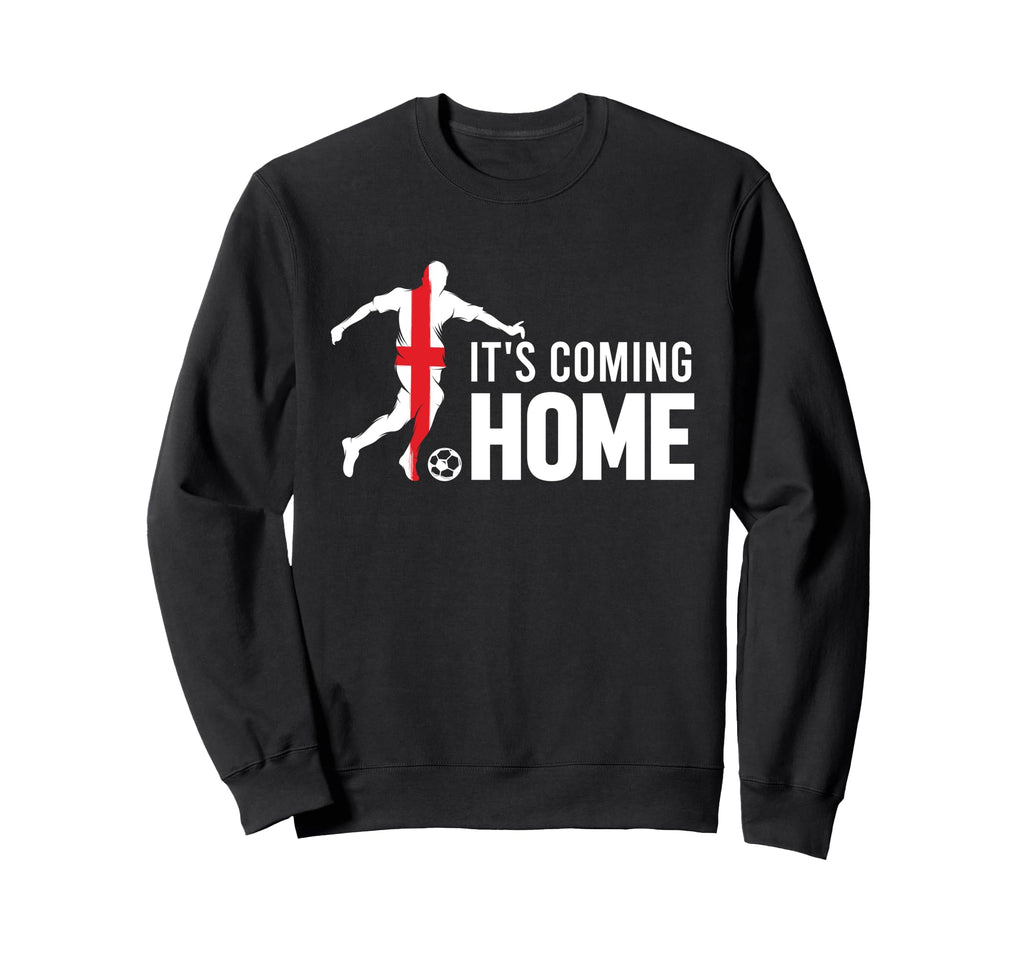 Football Player England Flag Coming Sweatshirt - Streetwear Style Unisex - T-Shirt, Sweatshirt, Hoodie