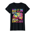 Roller Skater 13Th Birthday Rollin Into T-Shirt - Streetwear Style Unisex - T-Shirt, Sweatshirt, Hoodie