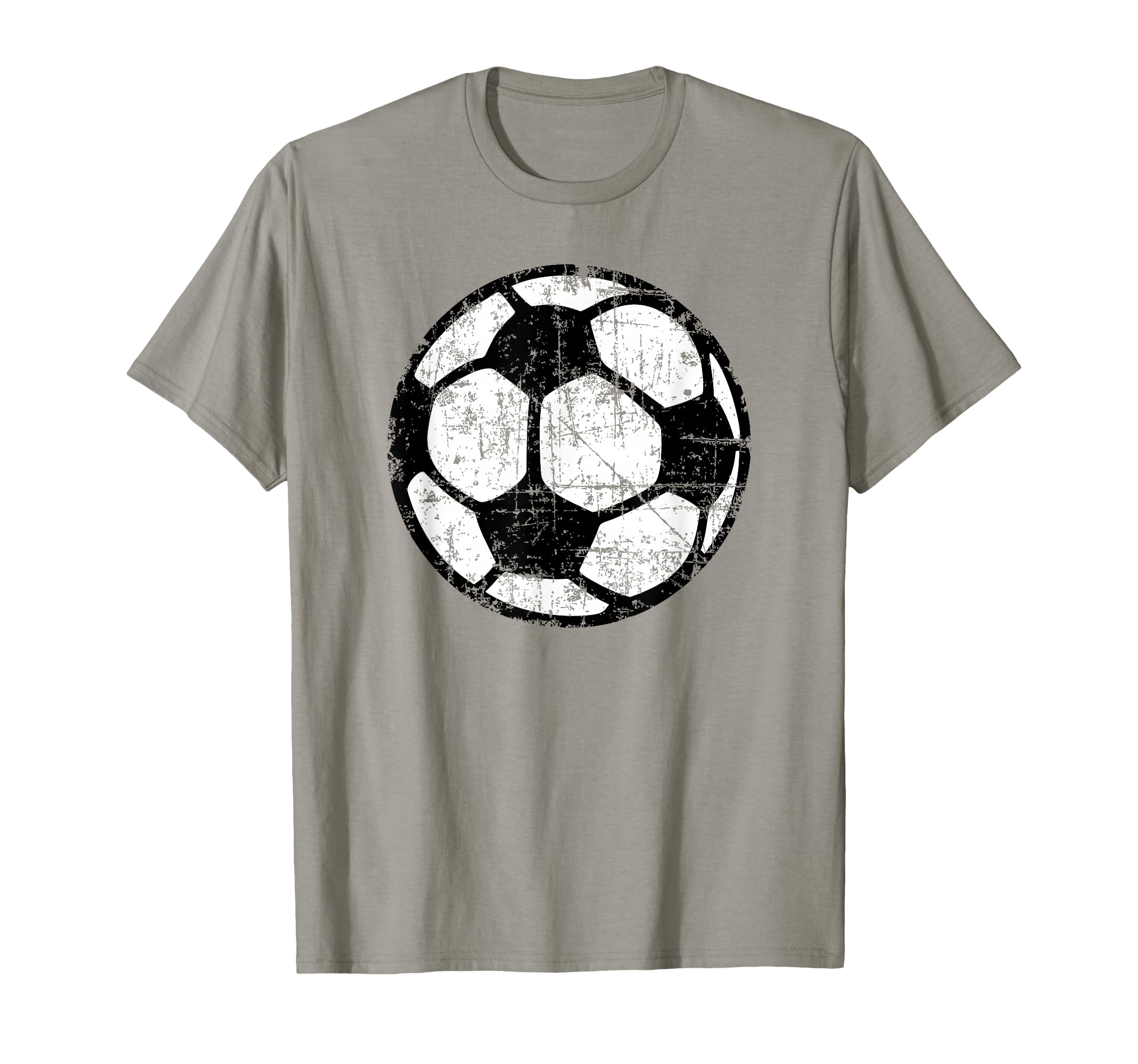 Soccer Ball Black White Soccer T-Shirt - Custom Art Print for Adults - T-Shirt, Sweatshirt, Hoodie
