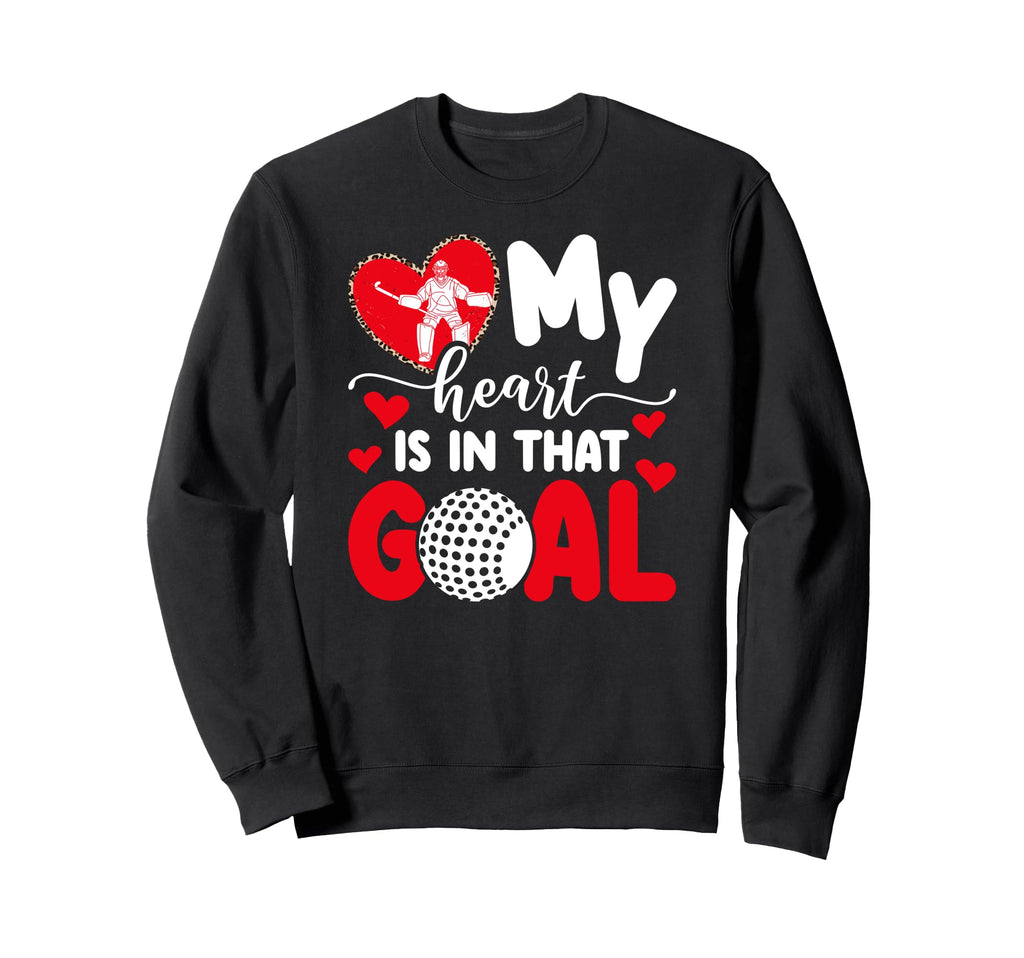 Field Hockey Goalkeeper Aunt Proud Sweatshirt - Fun Novelty Design Unisex - T-Shirt, Sweatshirt, Hoodie