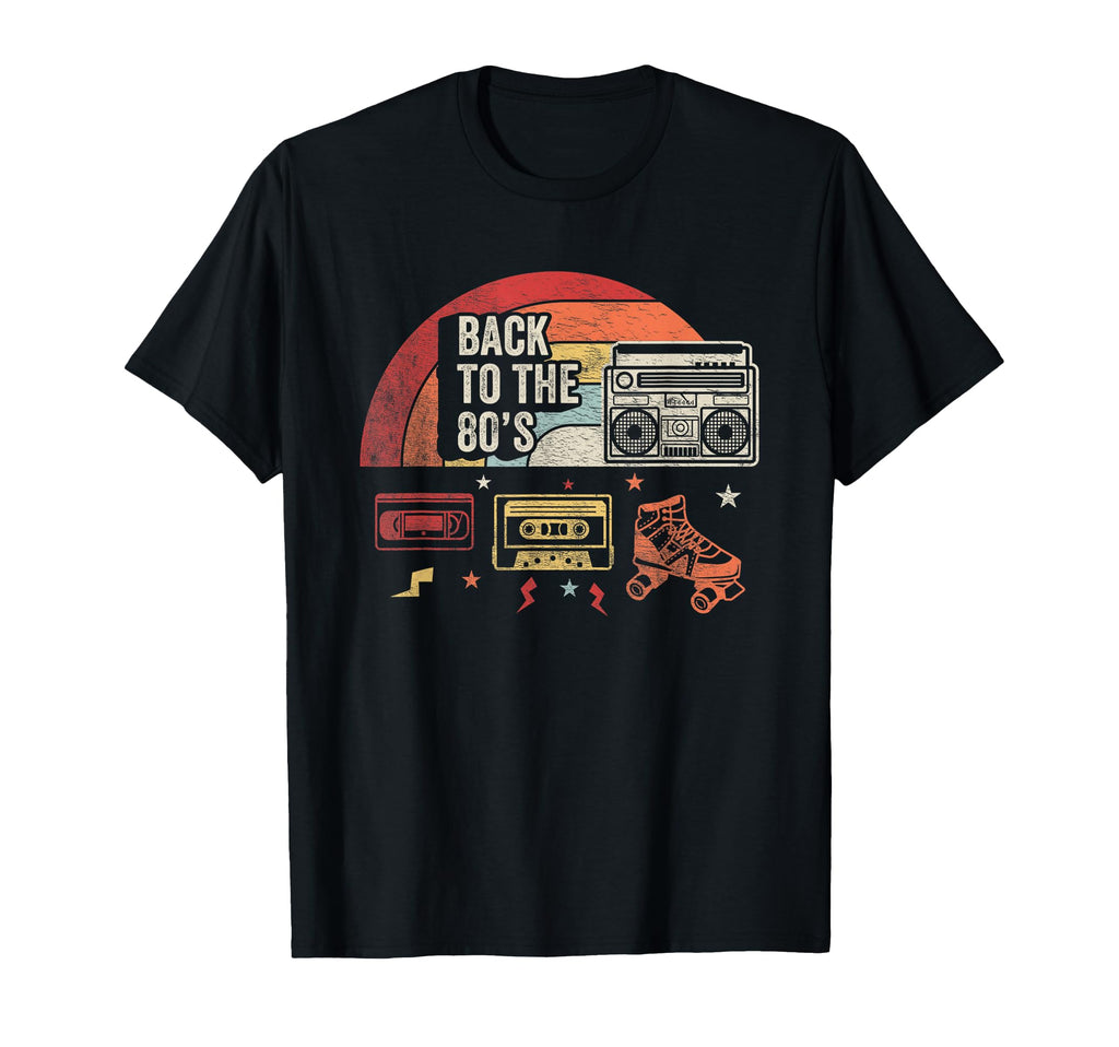 Back To 80S Throwback T-Shirt - Unique Graphic Unisex - T-Shirt, Sweatshirt, Hoodie