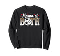 Mama Both Leopard Volleyball Soccer Sweatshirt - Graphic Print Men Women - T-Shirt, Sweatshirt, Hoodie