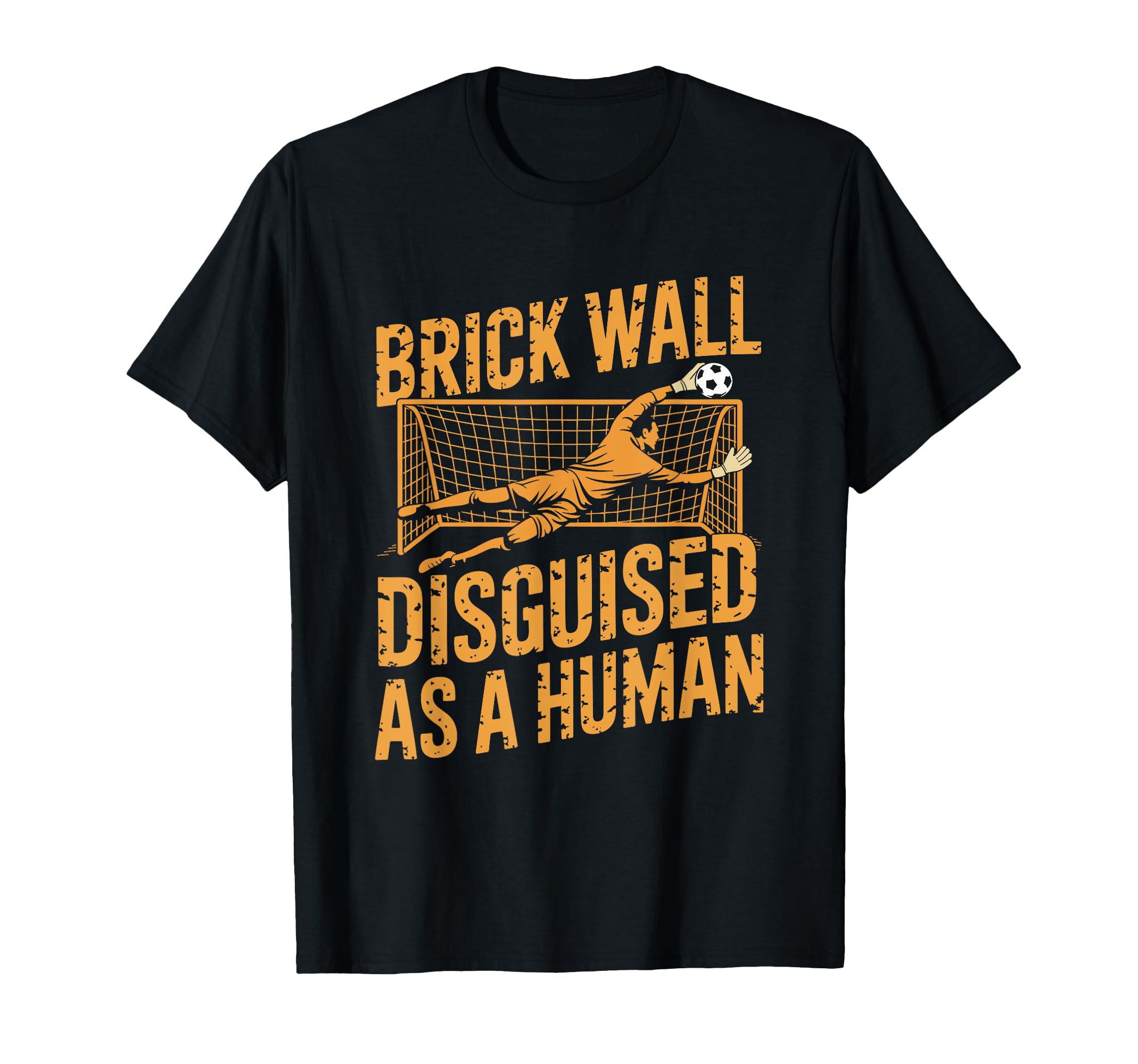 Coach Soccer Player Brick Wall T-Shirt - Graphic Print for Adults - T-Shirt, Sweatshirt, Hoodie
