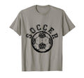 Soccer Leopard Cheetah Trendy T-Shirt - Novelty Apparel Unisex - T-Shirt, Sweatshirt, Hoodie