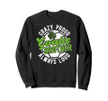 Crazy Proud Soccer Goalie Brother Sweatshirt - Graphic Print Men Women - T-Shirt, Sweatshirt, Hoodie