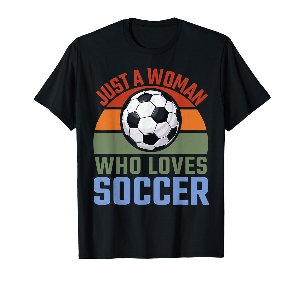 Just Who Loves Soccer Soccer Player T-Shirt - Unique Graphic Unisex - T-Shirt, Sweatshirt, Hoodie
