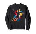 I Love Handball Player Sports Sweatshirt - Minimalist Print Men Women - T-Shirt, Sweatshirt, Hoodie