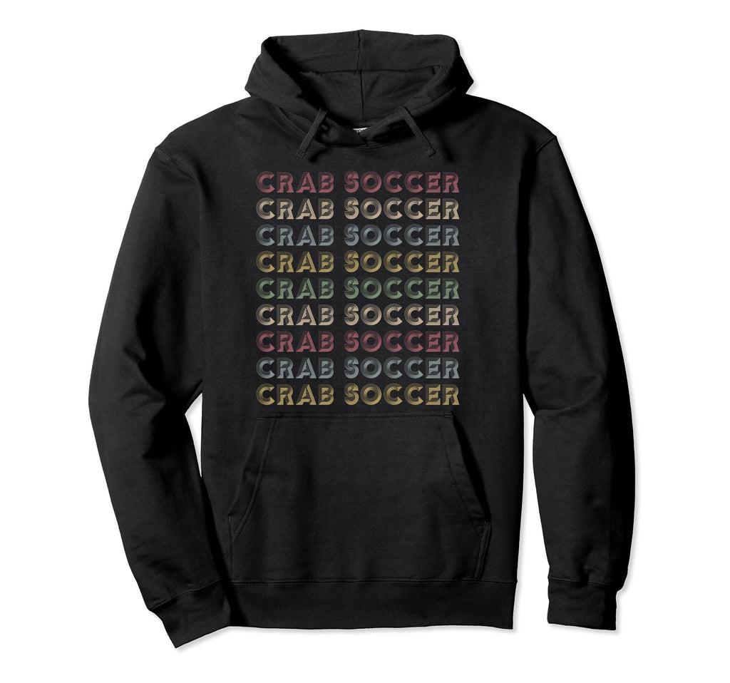 Crab Soccer Repetitive Player Hoodie - Casual Everyday Wear Unisex - T-Shirt, Sweatshirt, Hoodie
