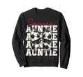Soccer Auntie Funny Coquette Bow Sweatshirt - Streetwear Style for Adults - T-Shirt, Sweatshirt, Hoodie