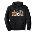 Soccer Mom Mothers Soccer Players Hoodie - Aesthetic Graphic Men Women - T-Shirt, Sweatshirt, Hoodie