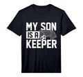 Mens My Son Is Keeper Soccer Lover T-Shirt - Unique Graphic for Adults - T-Shirt, Sweatshirt, Hoodie