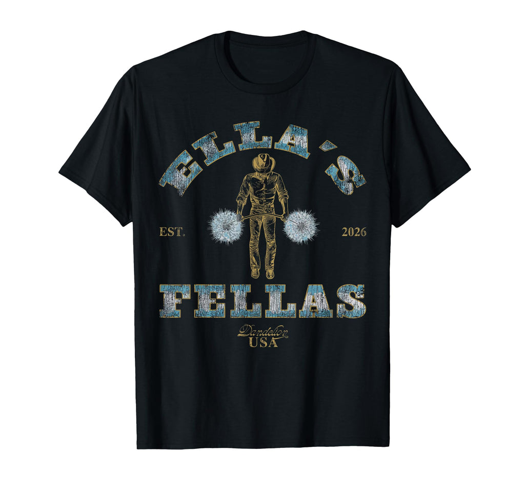 Elias Fellas 2026 Usa Funny Western T-Shirt - Custom Art Print Men Women - T-Shirt, Sweatshirt, Hoodie