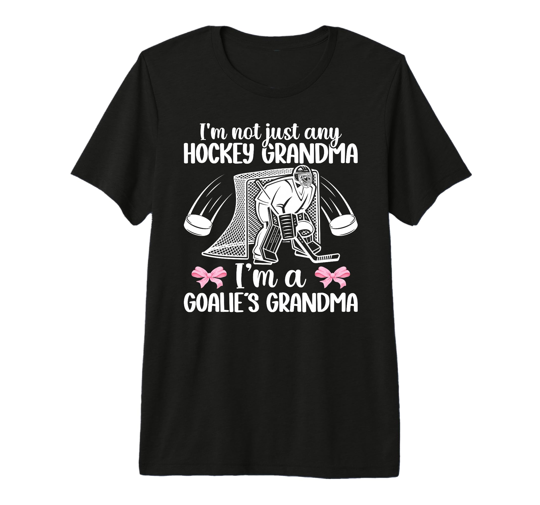 Im Hockey Goalie Grandma Hockey T-Shirt - Aesthetic Graphic Men Women - T-Shirt, Sweatshirt, Hoodie